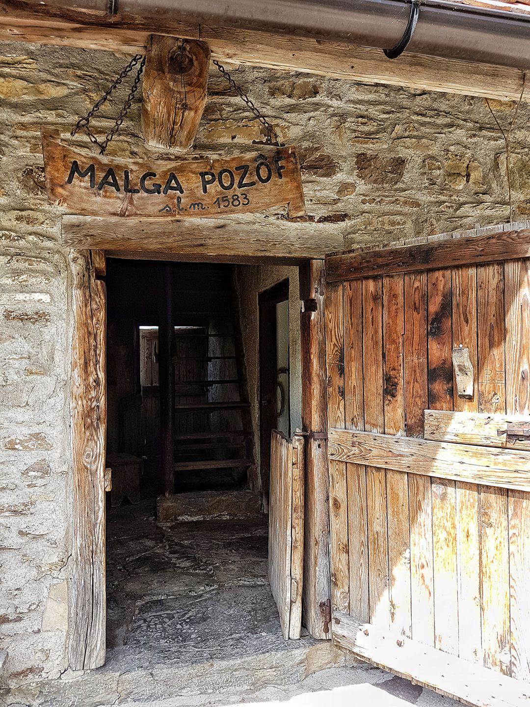 Malga Pozov fattoria gortani