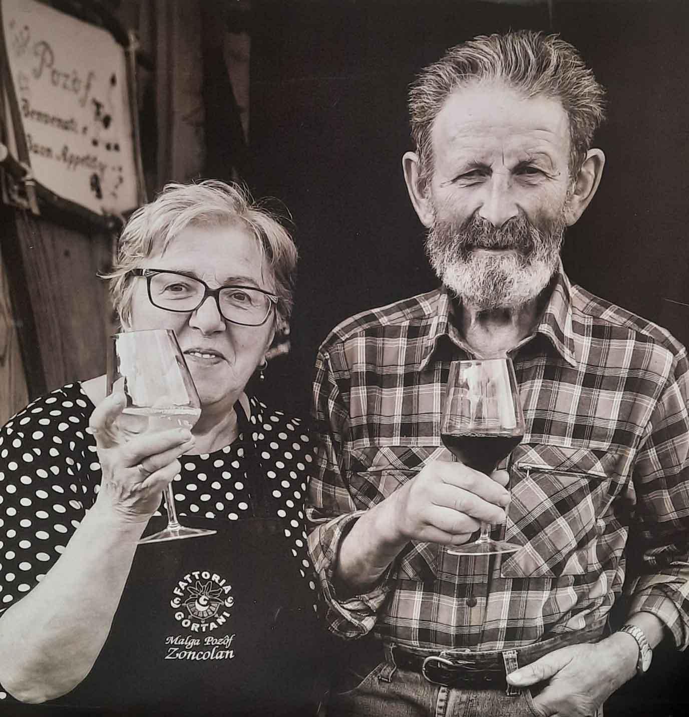 Michele e Amelia Gortani