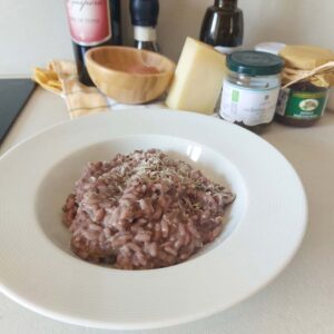 Risotto mantecato con formaggio fresco